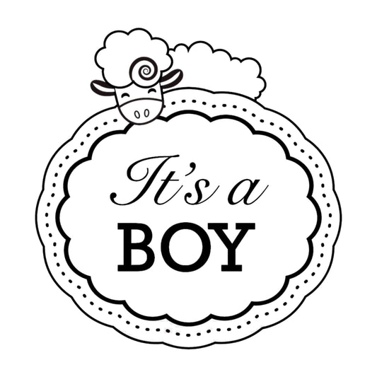 Baby Lamb Boy Mix & Match Stamp Clip Pack Three Designing Women