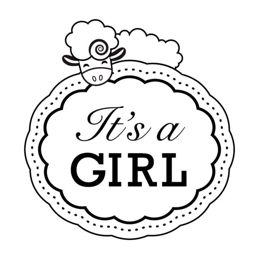 Baby Lamb Girl Mix & Match Stamp Clip Pack Three Designing Women