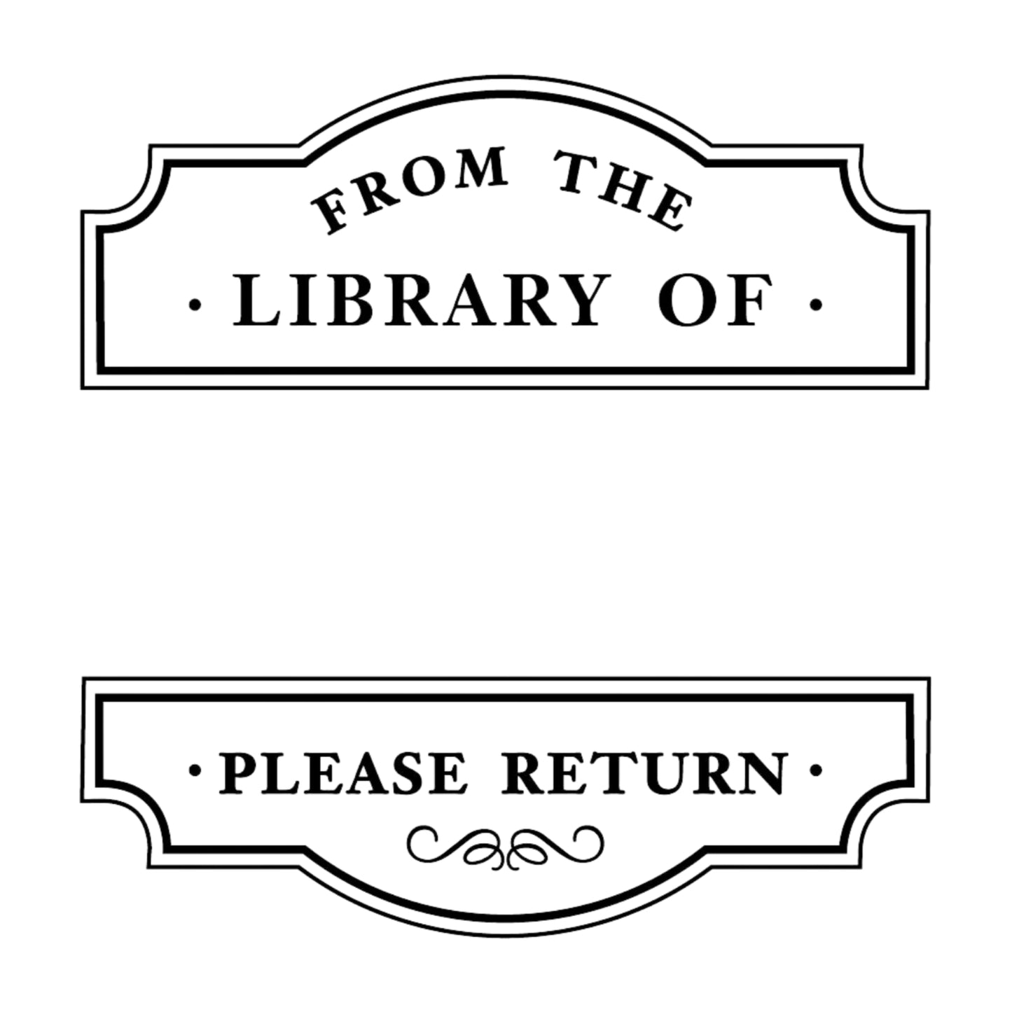 Book Library Mix & Match Stamp Clip Pack Three Designing Women