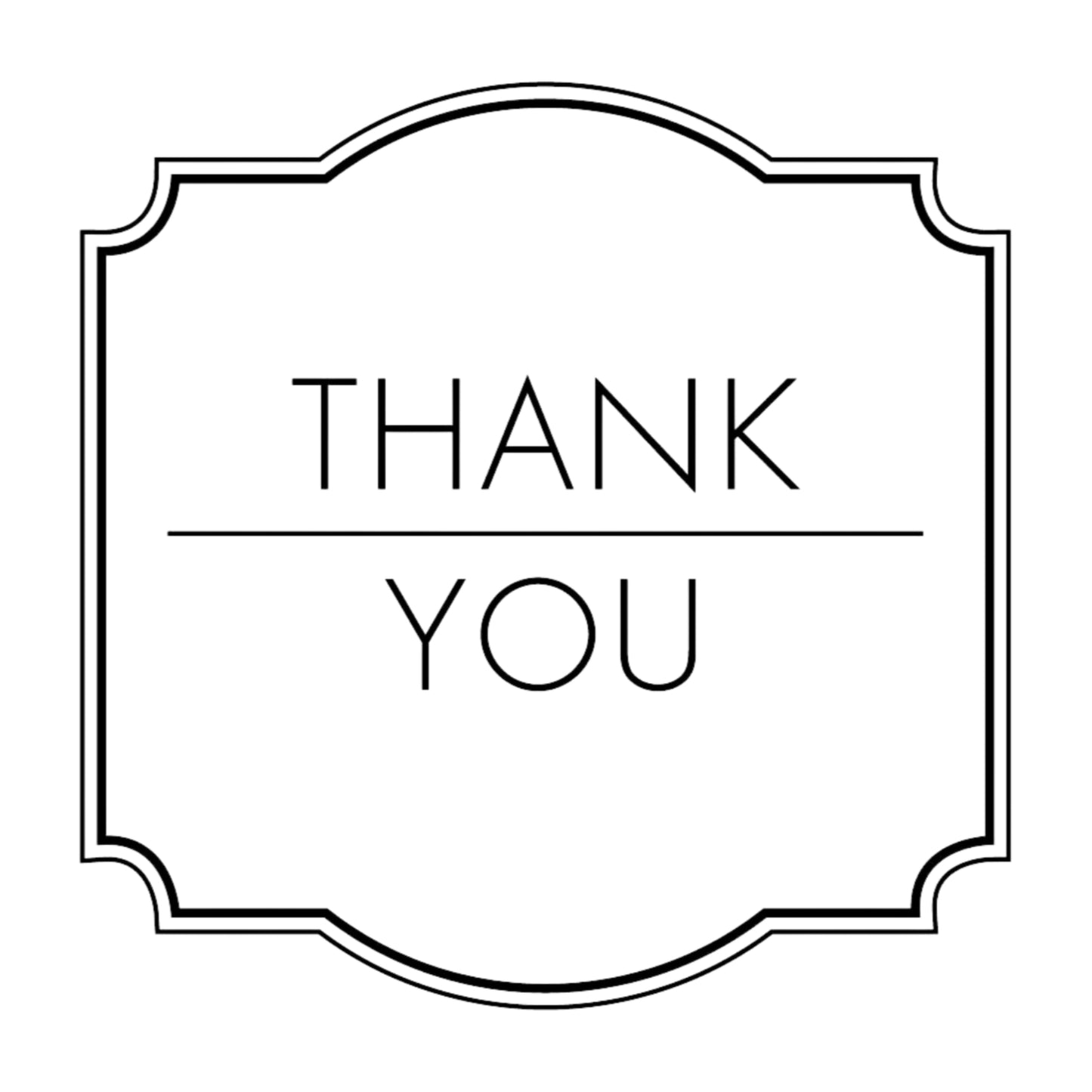 Bridal Bliss Thank You Mix & Match Stamp Clip Pack Three Designing Women