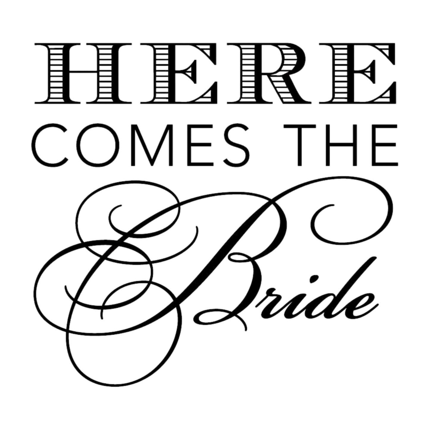 Bridal Here Comes Mix & Match Stamp Clip Pack Three Designing Women