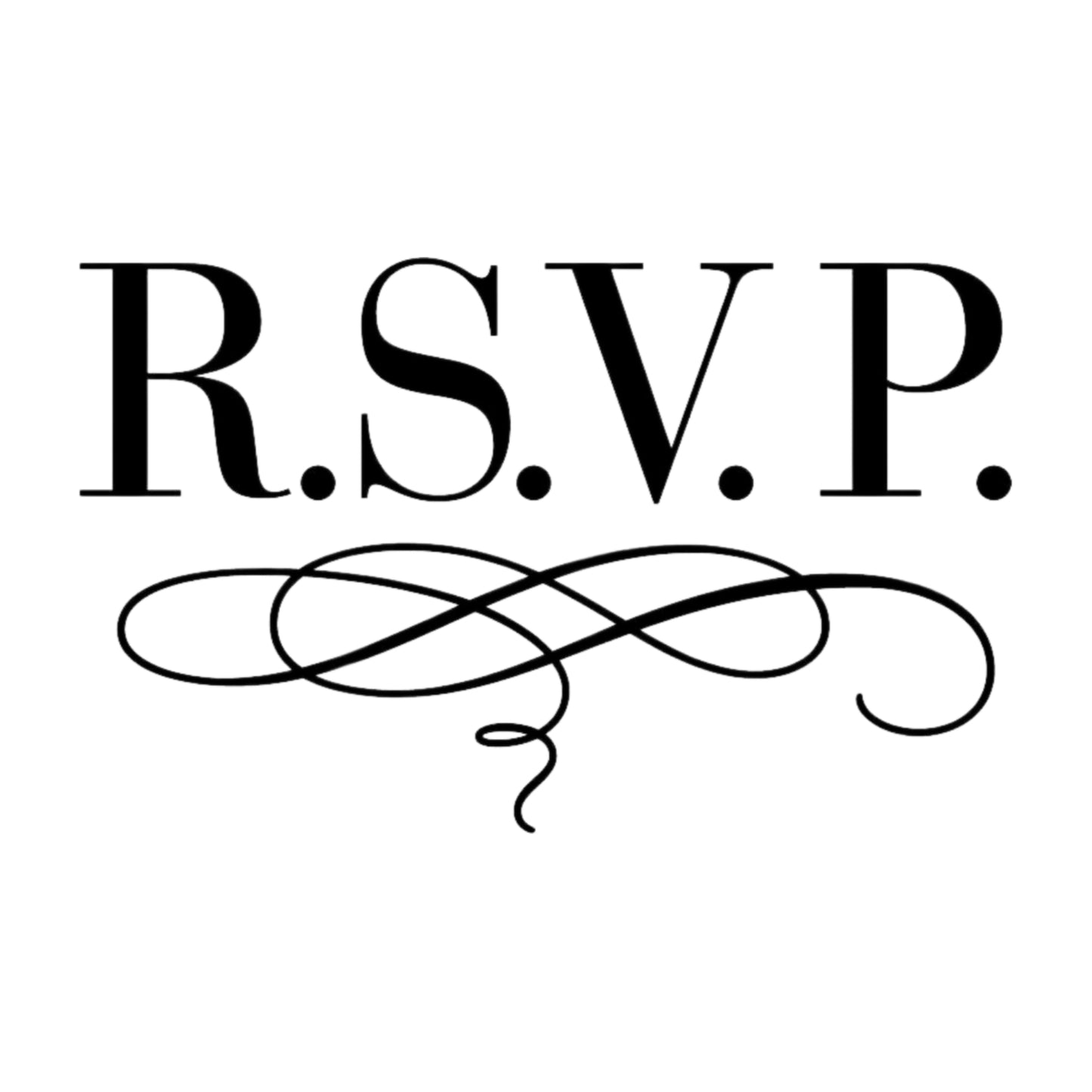 Bridal Luxe R.S.V.P. Mix & Match Stamp Clip Pack Three Designing Women