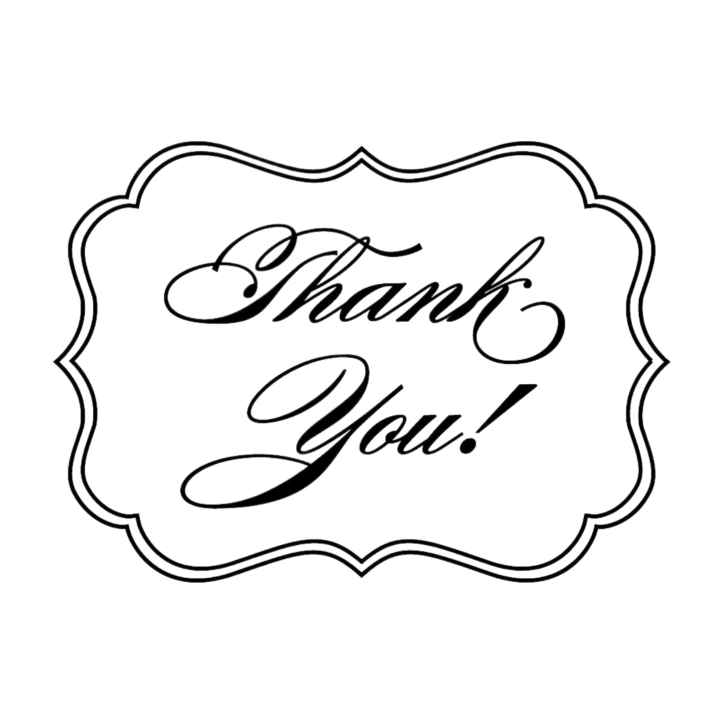 Bridal Thank You Mix & Match Stamp Clip Pack Three Designing Women
