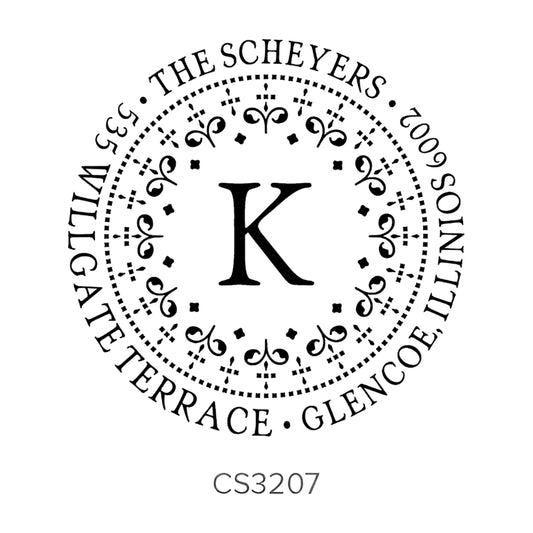 Custom Address Stamp CS3207 Three Designing Women