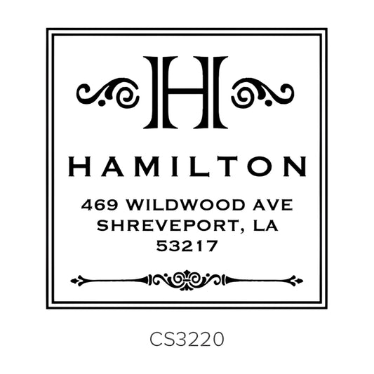 Custom Address Stamp CS3220 Three Designing Women