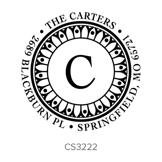 Custom Address Stamp CS3222 Three Designing Women