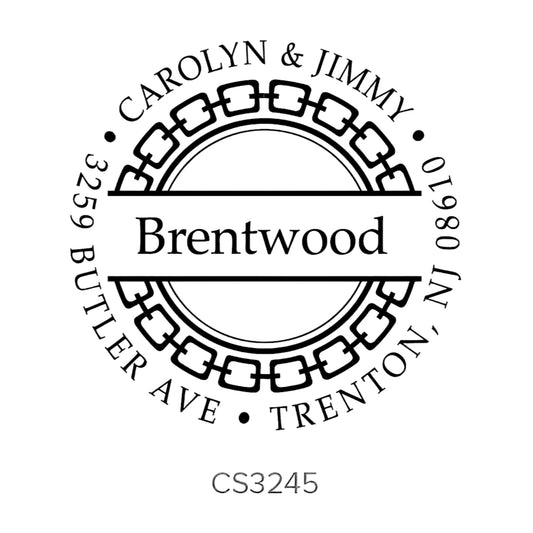 Custom Address Stamp CS3245 Three Designing Women