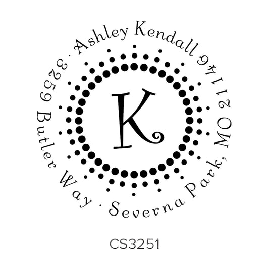 Custom Address Stamp CS3251 Three Designing Women