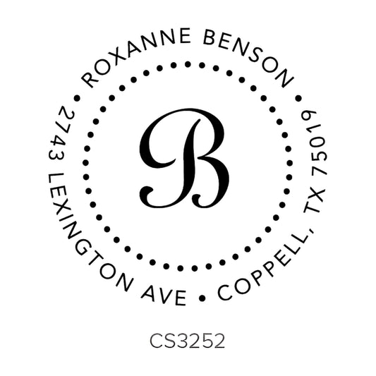Custom Address Stamp CS3252 Three Designing Women