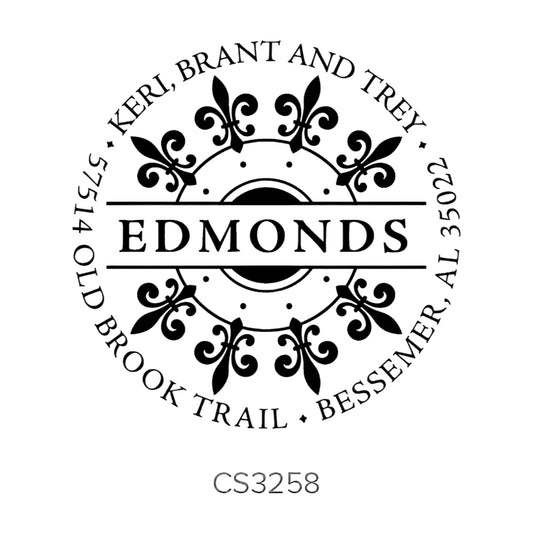 Custom Address Stamp CS3258 Three Designing Women