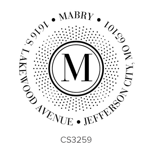 Custom Address Stamp CS3259 Three Designing Women