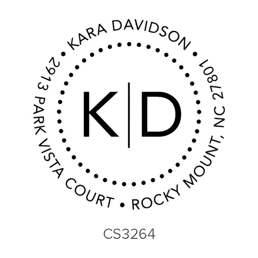 Custom Address Stamp CS3264 Three Designing Women