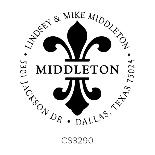 Custom Address Stamp CS3290 Three Designing Women