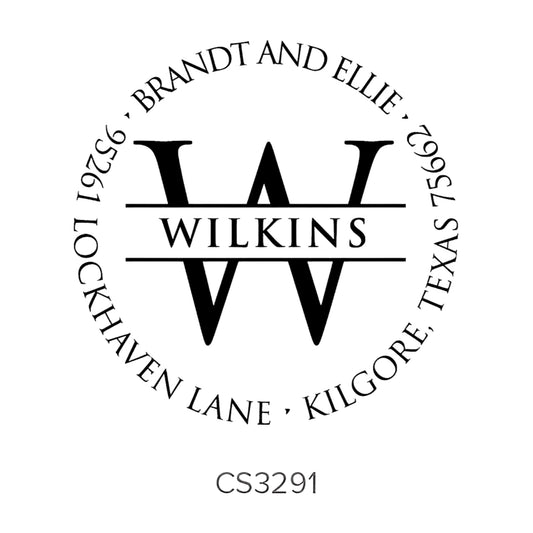 Custom Address Stamp CS3291 Three Designing Women