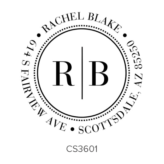 Custom Address Stamp CS3601 Three Designing Women