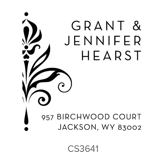 Custom Address Stamp CS3641 Three Designing Women