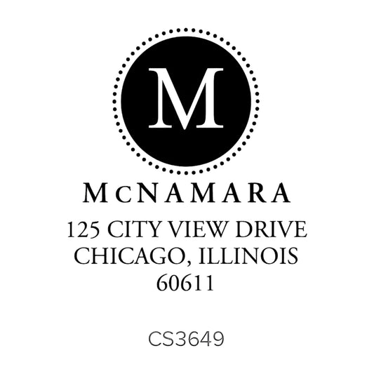 Custom Address Stamp CS3649 Three Designing Women