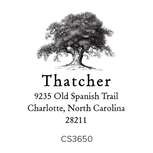 Custom Address Stamp CS3650 Three Designing Women