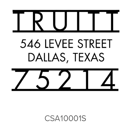 Custom Address Stamp CSA10001S Three Designing Women