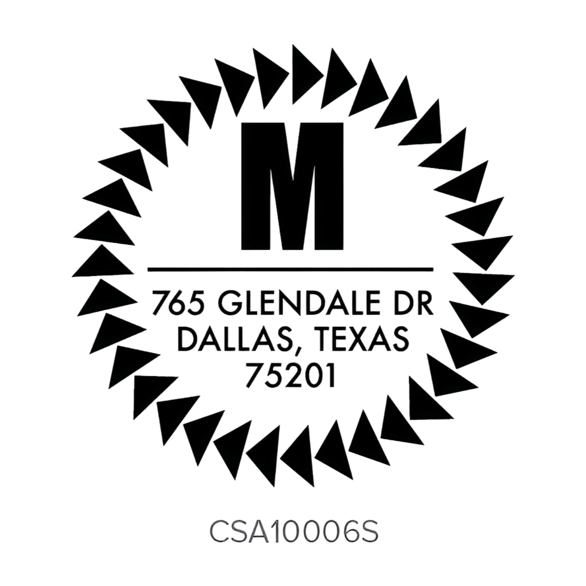 Custom Address Stamp CSA10006S Three Designing Women