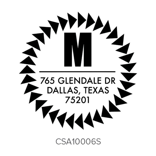 Custom Address Stamp CSA10006S Three Designing Women