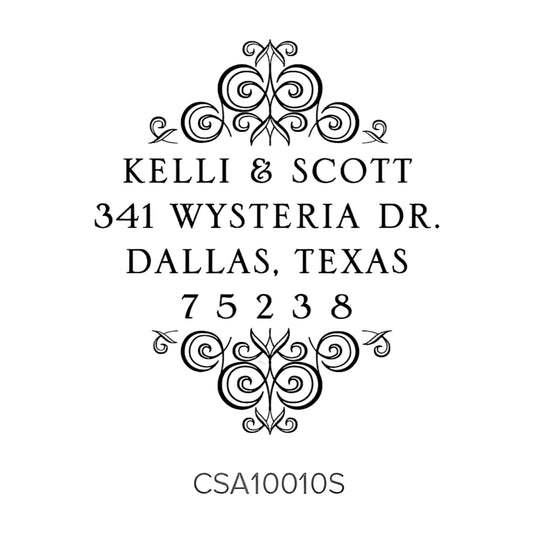 Custom Address Stamp CSA10010S Three Designing Women