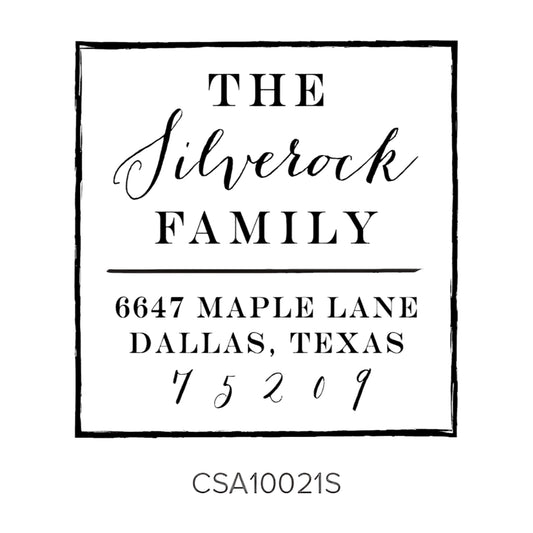 Custom Address Stamp CSA10021S Three Designing Women