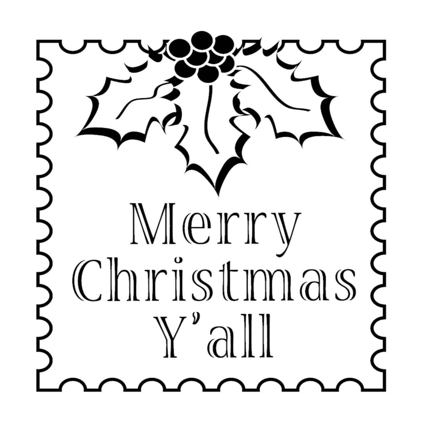 Holiday Ya'll Mix & Match Stamp Clip Pack Three Designing Women
