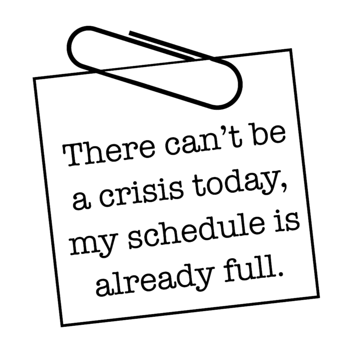 Humor Crisis Mix & Match Stamp Clip Pack Three Designing Women