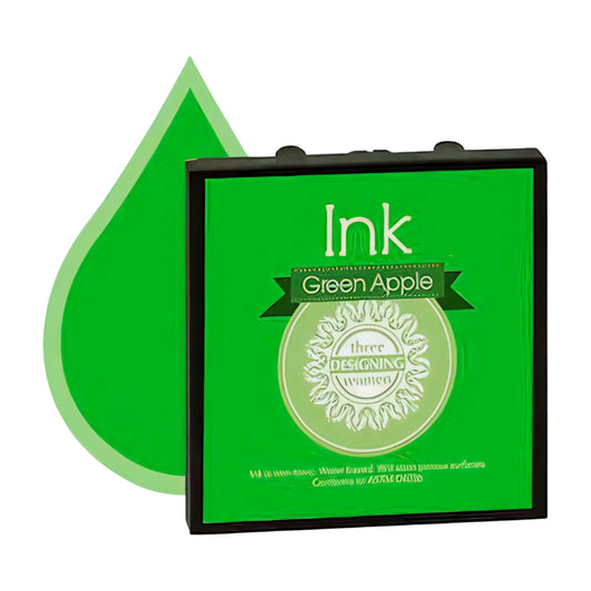 Ink Replacement Cartridge "Green Apple" for Self-Inking Stampers Three Designing Women