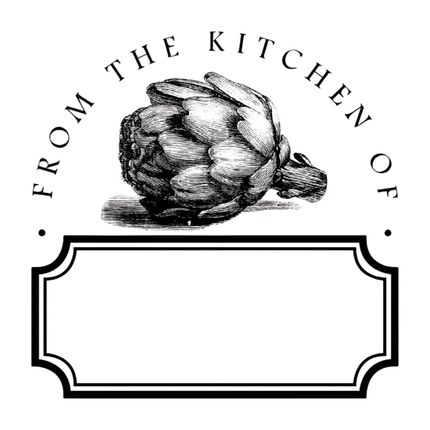 Kitchen Artichoke From Mix & Match Stamp Clip Pack Three Designing Women