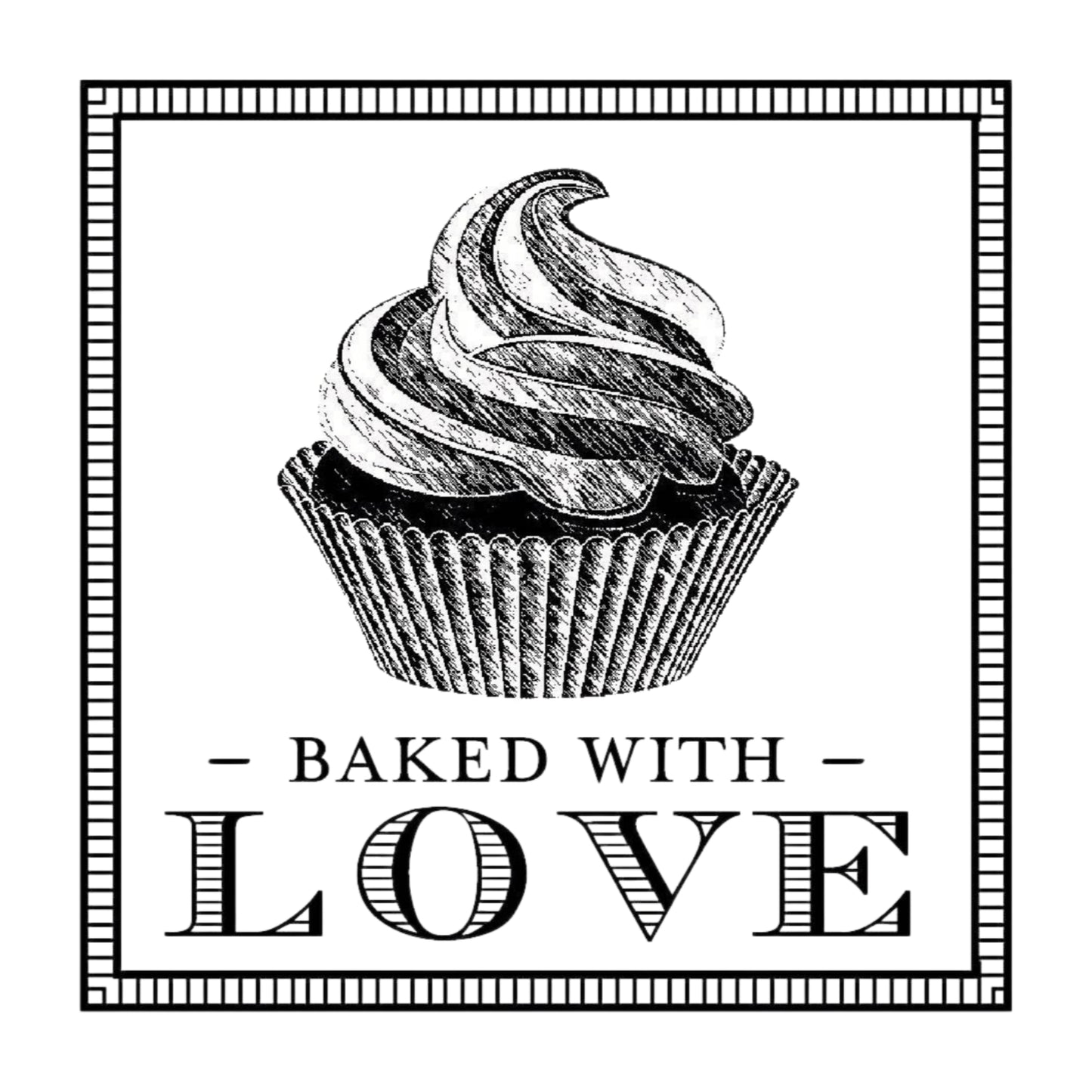 Kitchen Cupcake Mix & Match Stamp Clip Pack Three Designing Women