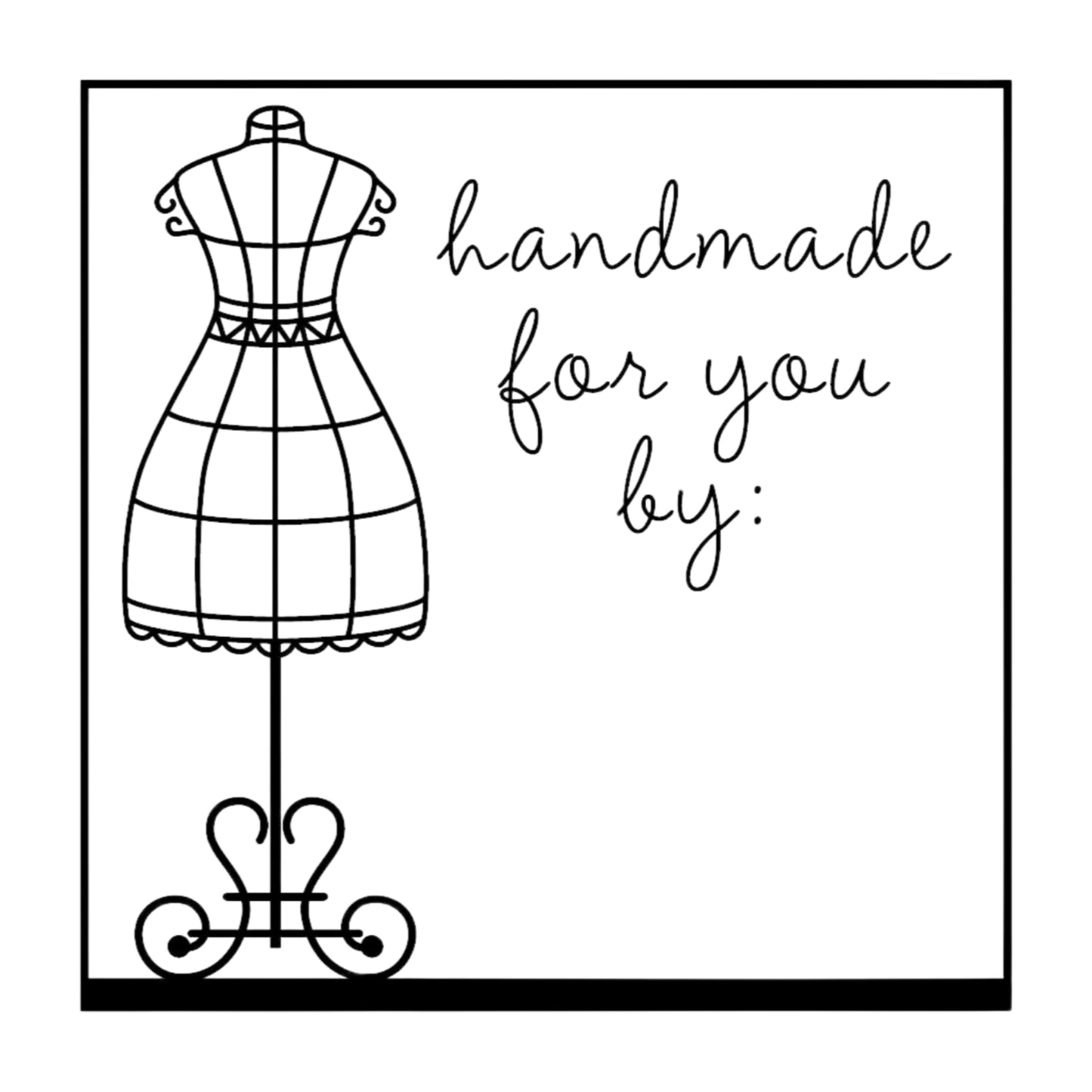 Kitchen Dress Form Mix & Match Stamp Clip Pack Three Designing Women
