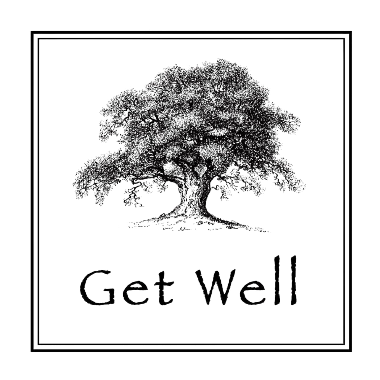 Salutations Oak Tree Get Well Mix & Match Stamp Clip Pack Three Designing Women