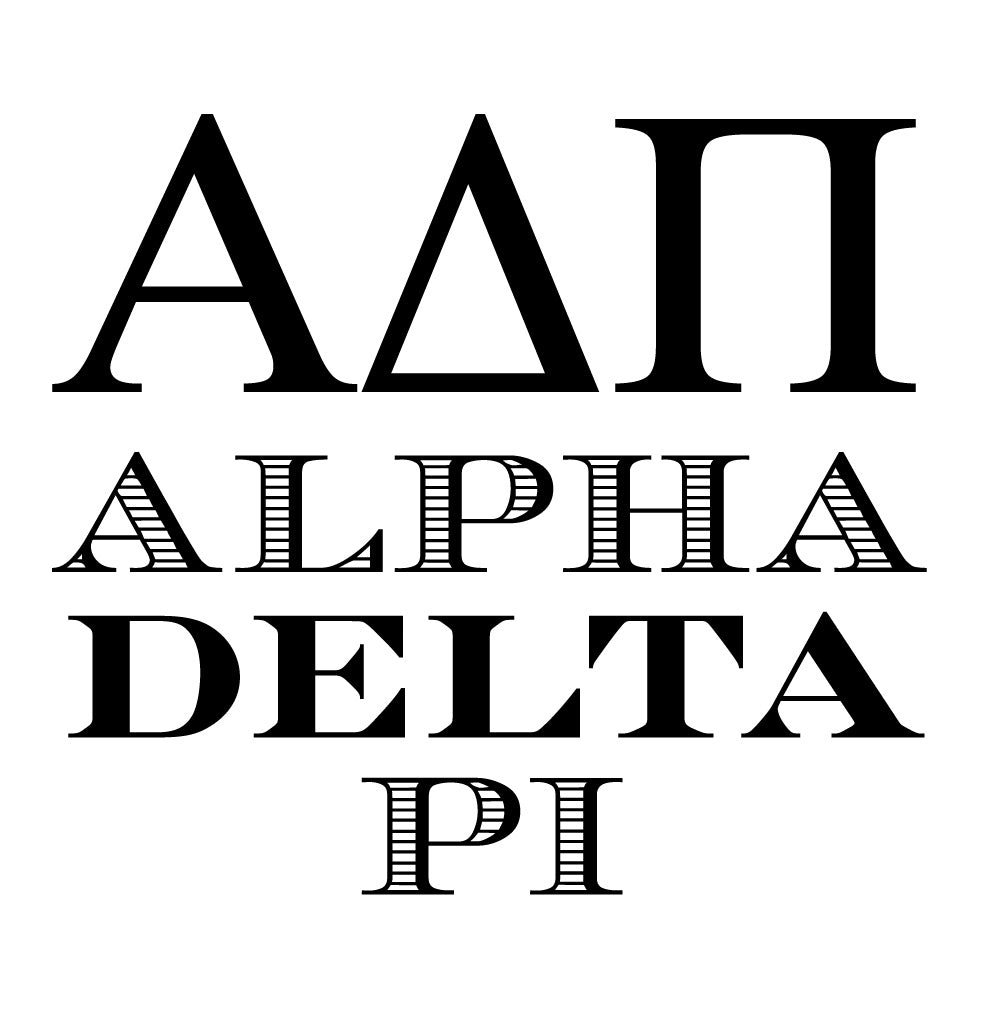 Sorority Alpha Delta Pi Greek Mix & Match Stamp Clip Pack Three Designing Women