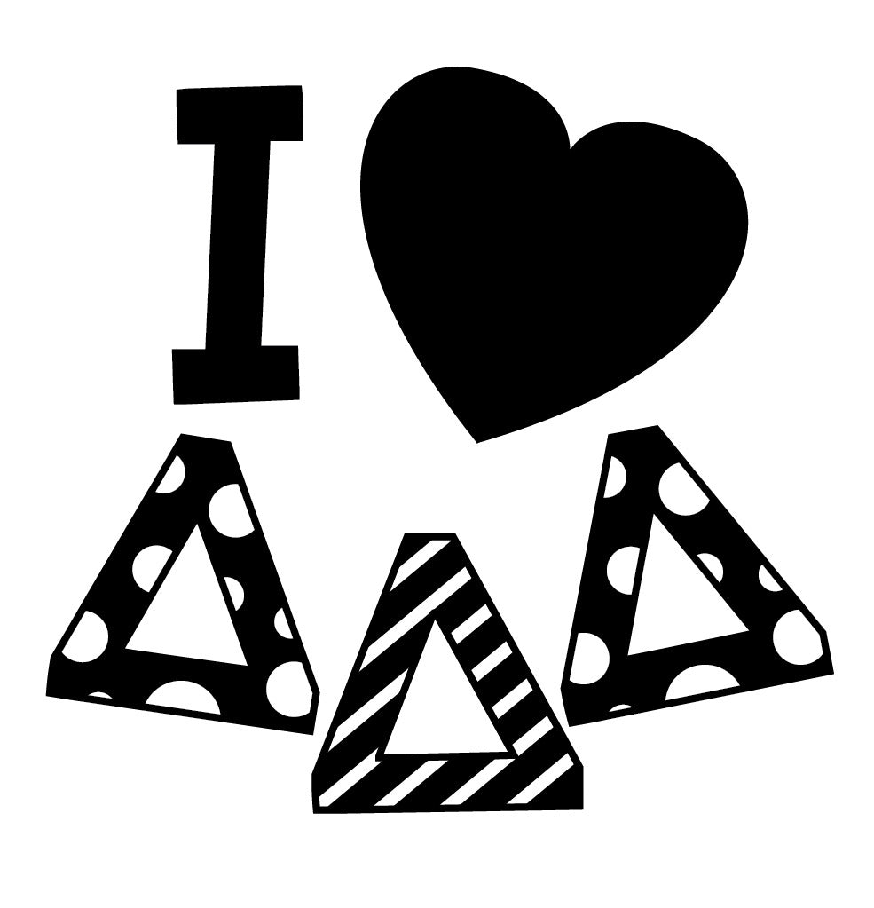 Sorority Delta Delta Delta Symbol Mix & Match Stamp Clip Pack Three Designing Women