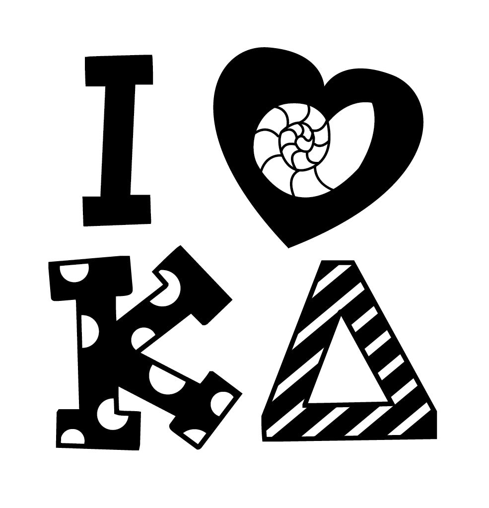 Sorority Kappa Delta Symbol Mix & Match Stamp Clip Pack Three Designing Women