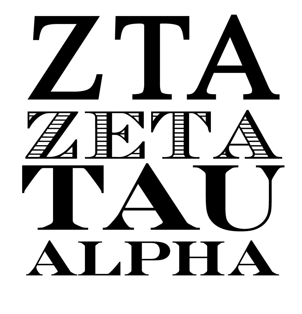Sorority Zeta Tau Alpha Greek Mix & Match Stamp Clip Pack Three Designing Women