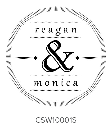 Custom Wedding Stamp CSW10001S Three Designing Women