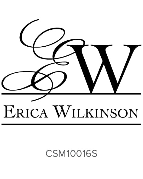 Custom Monogram Stamp CSM10016S Three Designing Women