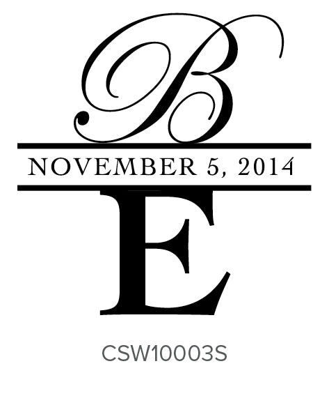 Custom Wedding Stamp CSW10003S Three Designing Women