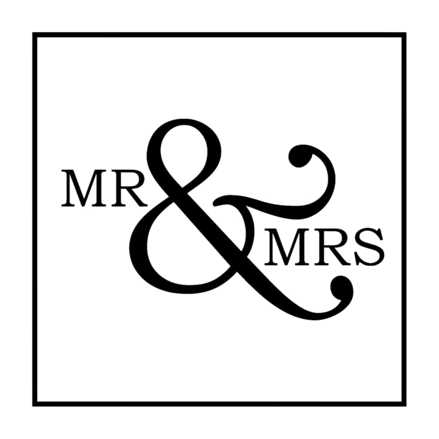 Bridal Mr & Mrs Mix & Match Stamp Clip Pack Three Designing Women