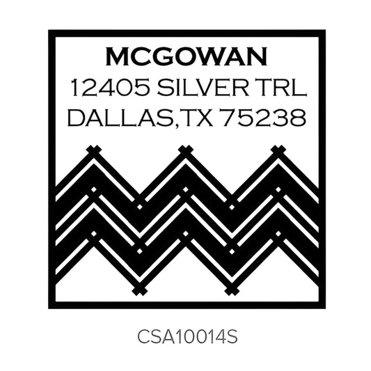 Custom Address Stamp CSA10014S Three Designing Women