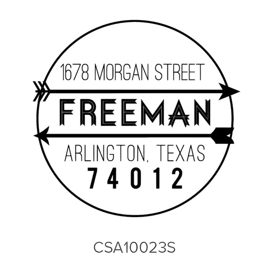 Custom Address Stamp CSA10023S Three Designing Women