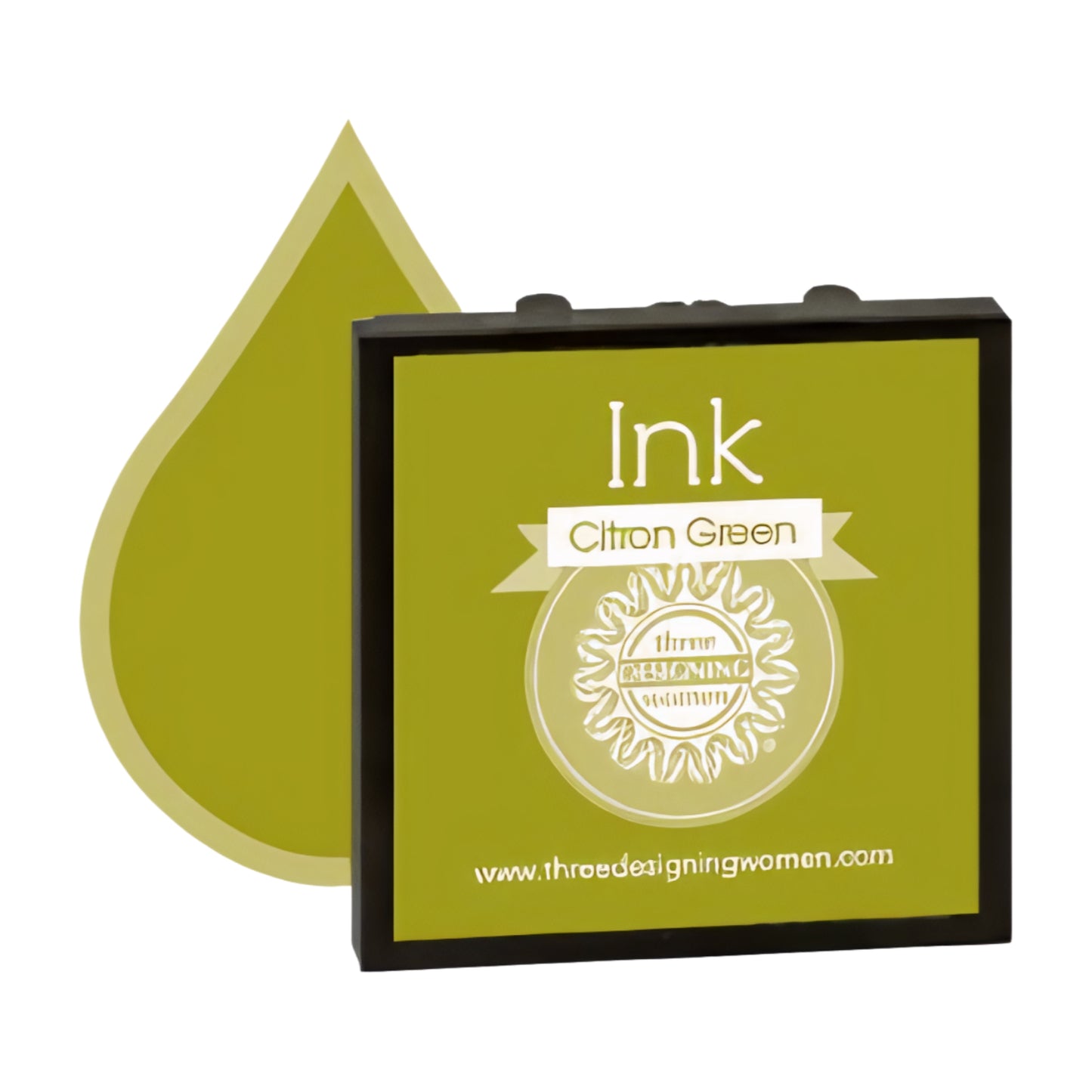 Ink Replacement Cartridge "Citron Green" for Self-Inking Stampers Three Designing Women