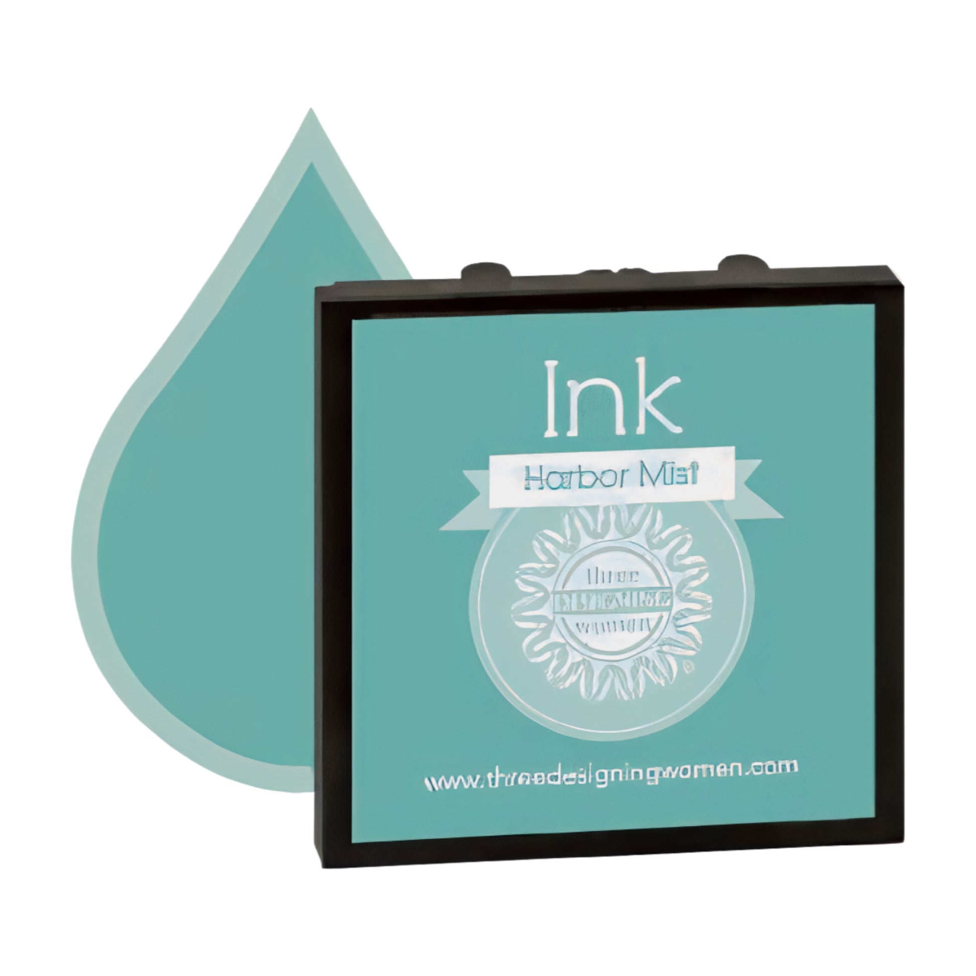 Ink Replacement Cartridge "Harbor Mist" for Self-Inking Stampers Three Designing Women
