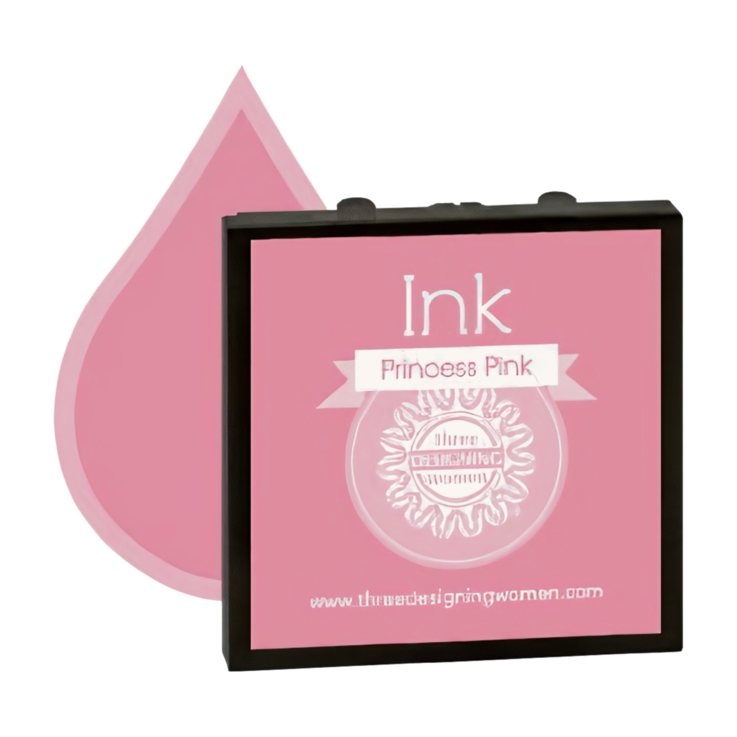 Ink Replacement Cartridge "Princess Pink" for Self-Inking Stampers Three Designing Women