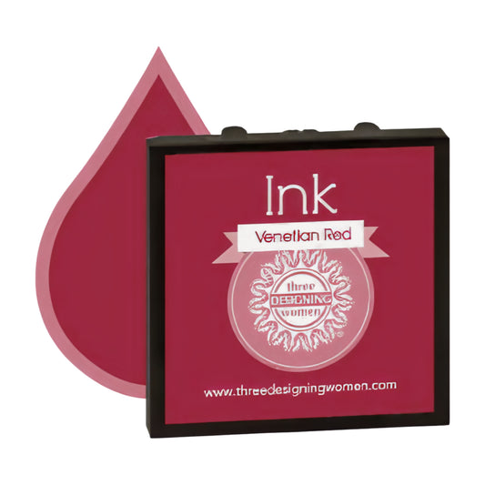 Ink Replacement Cartridge "Venetian Red" for Self-Inking Stampers Three Designing Women