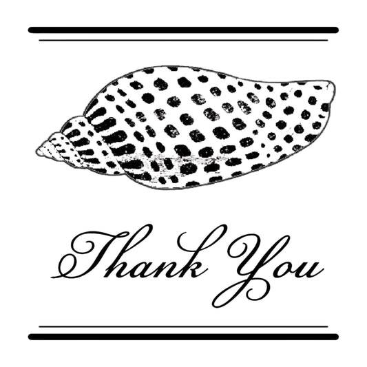 Salutations Shell Thank You Mix & Match Stamp Clip Pack Three Designing Women