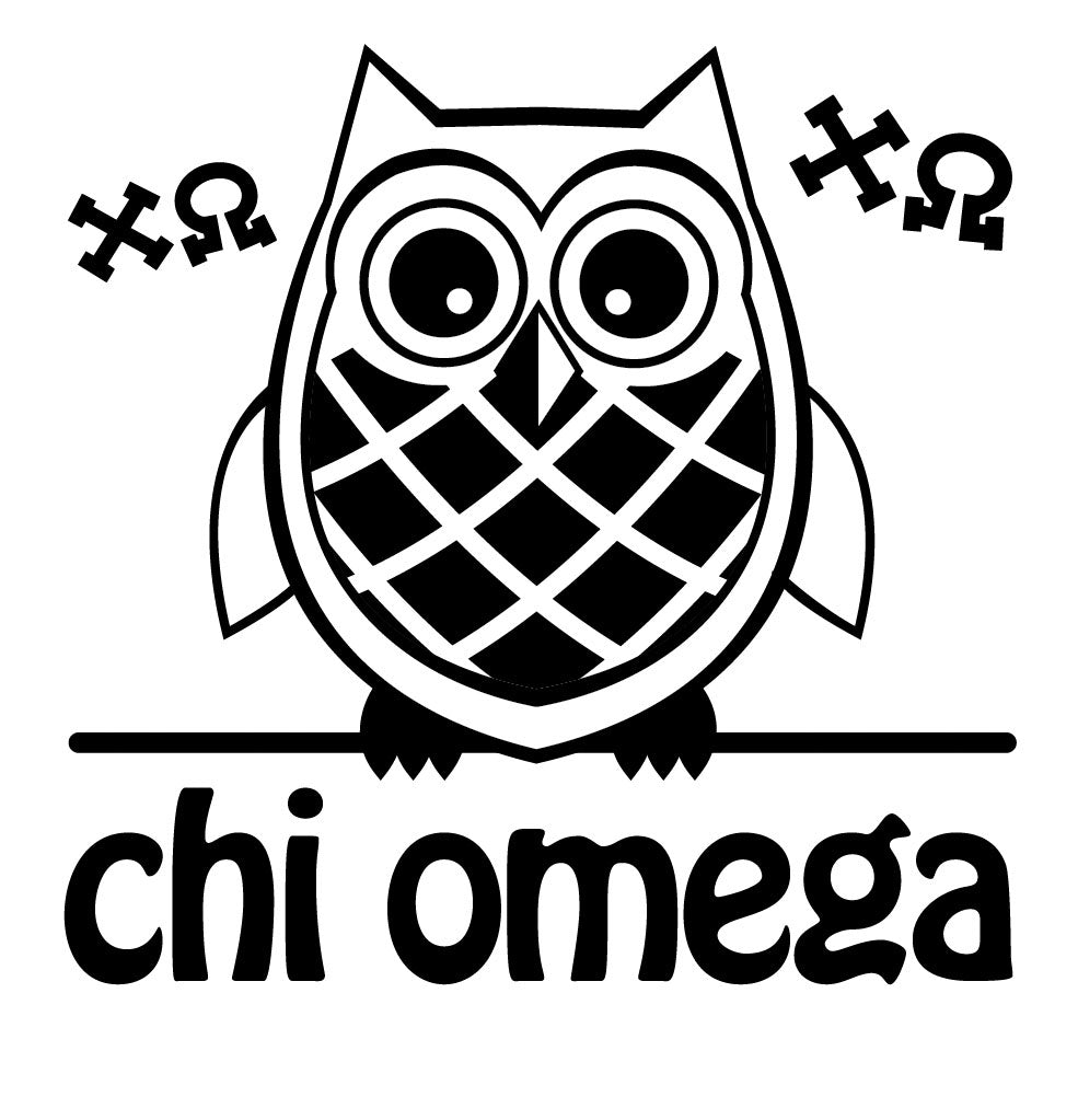 Sorority Chi Omega Symbol Mix & Match Stamp Clip Pack Three Designing Women